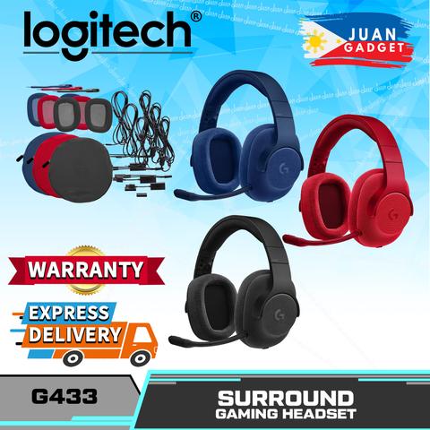 g433 wired 7.1 gaming headset for pc, mac, nintendo switch, ps4, xbox one